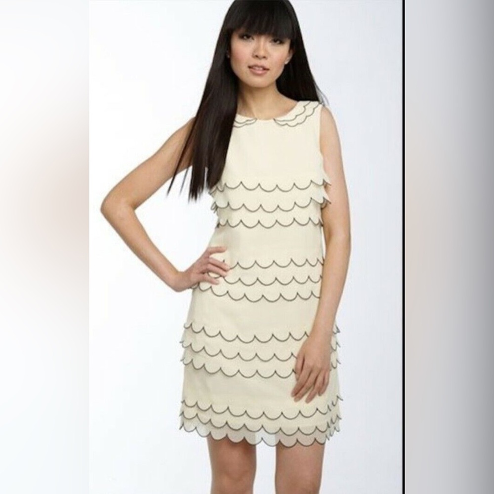Ted Baker Silk Scallop Dress